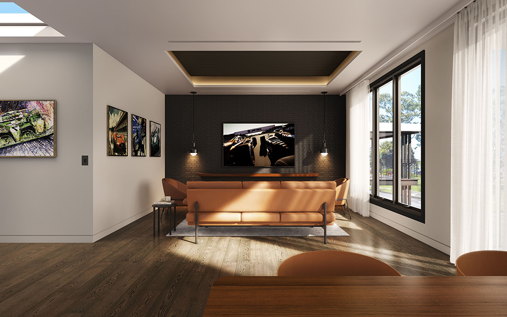 Black Rock Motor Resort_First FL_Living_Industrial Dark