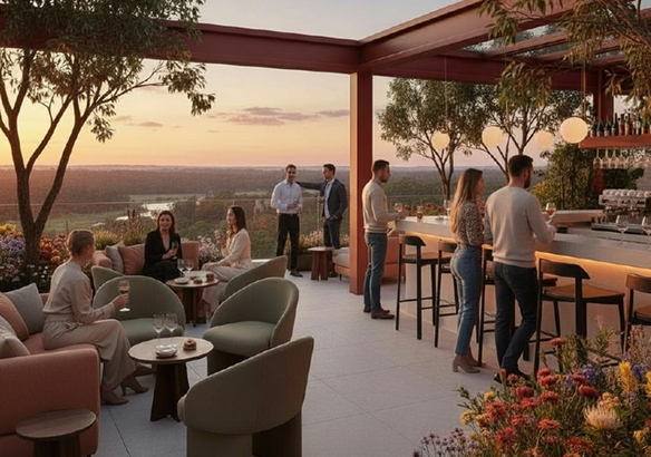 Five-Star Boutique Hotel Rooftop Terrace 